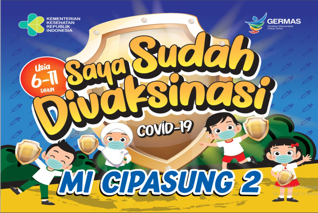 Vaksinasi Covid-19 Siswa Siswi MIS Cipasung 2 Doses ke-2